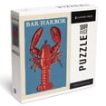 thumbnail image 1 of Lantern Press 1000 Piece Jigsaw Puzzle, Acadia National Park, Maine, Lobster, Woodblock, 1 of 5