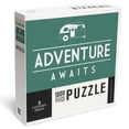 thumbnail image 1 of Lantern Press 1000 Piece Jigsaw Puzzle, Adventure Awaits, Retro Camper, Simply Said, 1 of 5