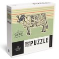 thumbnail image 1 of Lantern Press 1000 Piece Jigsaw Puzzle, Beef, Butchers Block Meat Cuts, 1 of 5