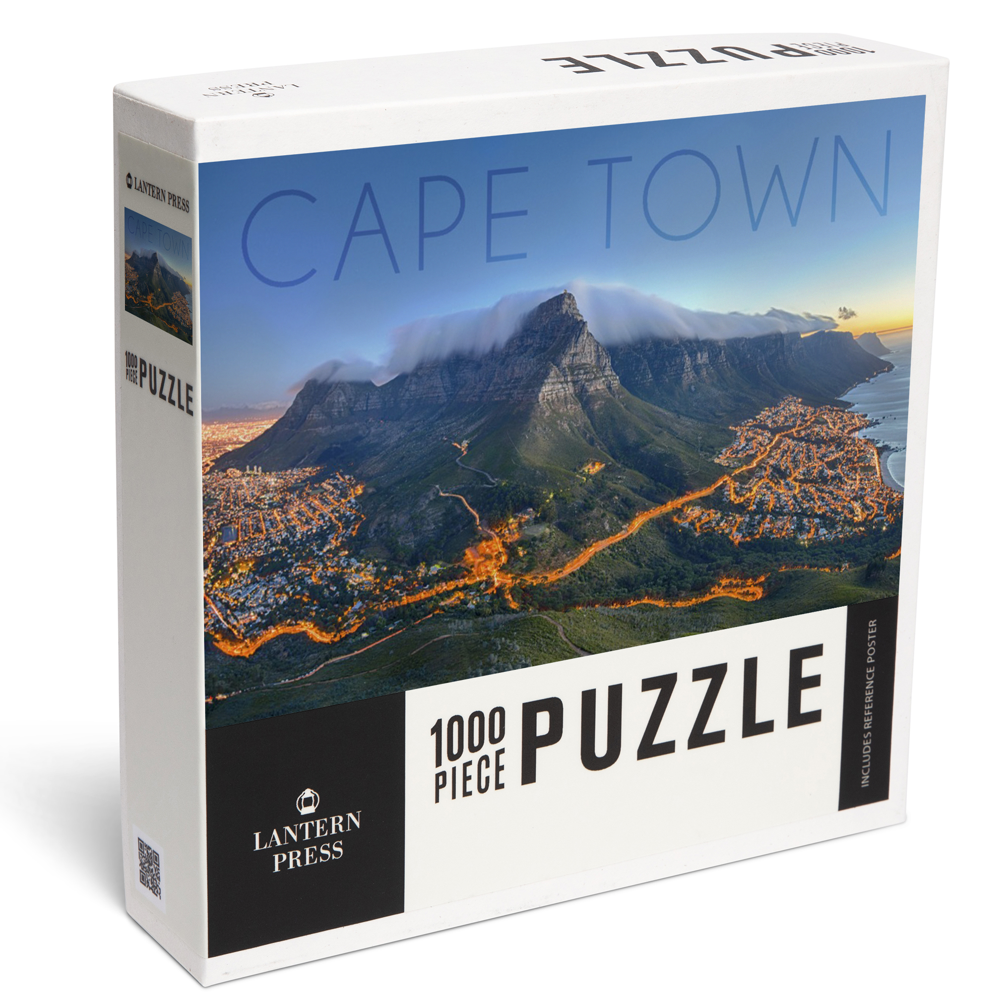 Lantern Press 1000 Piece Jigsaw Puzzle, Cape Town, South Africa, Table