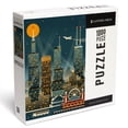 thumbnail image 1 of Lantern Press 1000 Piece Jigsaw Puzzle, Chicago Illinois, Retro Skyline (no text), 1 of 5