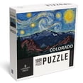 thumbnail image 1 of Lantern Press 1000 Piece Jigsaw Puzzle, Colorado, Pikes Peak, Starry Night, 1 of 5