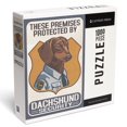 thumbnail image 1 of Lantern Press 1000 Piece Jigsaw Puzzle, Dachshund Security, Dog Sign, 1 of 5