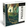 thumbnail image 1 of Lantern Press 1000 Piece Jigsaw Puzzle, Durango, Colorado, Wanderer, Bigfoot in Forest, 1 of 5