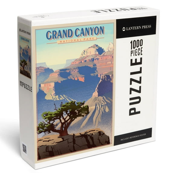 Lantern Press 1000 Piece Jigsaw Puzzle, Grand Canyon National Park, Lithograph