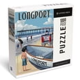 thumbnail image 1 of Lantern Press 1000 Piece Jigsaw Puzzle, Longport, New Jersey, Lifeguard Stand, 1 of 5