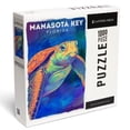 thumbnail image 1 of Lantern Press 1000 Piece Jigsaw Puzzle, Manasota Key, Florida, Turtle, Vivid, 1 of 5