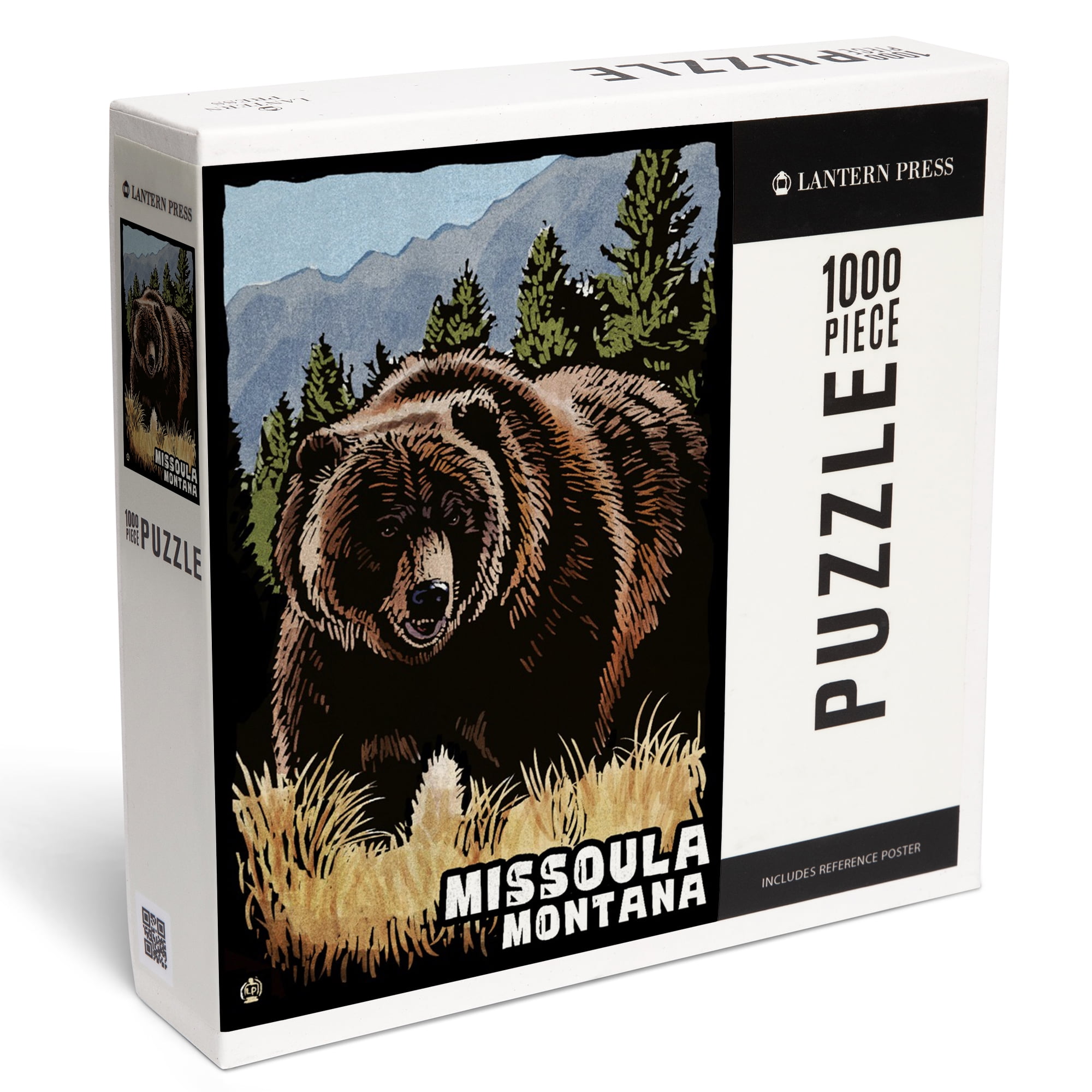 1000 Piece Montana Grizzly Bear Jigsaw Puzzle For Adults - State Animals Series By MyPuzzle