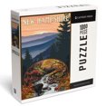 thumbnail image 1 of Lantern Press 1000 Piece Jigsaw Puzzle, New Hampshire, Waterfall and Mountains, 1 of 5