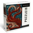 thumbnail image 1 of Lantern Press 1000 Piece Jigsaw Puzzle, Octopus, Paper Mosaic, 1 of 5