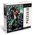 thumbnail image 1 of Lantern Press 1000 Piece Jigsaw Puzzle, Olympia, Washington, Mermaid, Scratchboard, 1 of 5