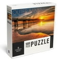 thumbnail image 1 of Lantern Press 1000 Piece Jigsaw Puzzle, Outer Banks, North Carolina, Pier and Sunset, 1 of 5