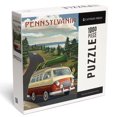 thumbnail image 1 of Lantern Press 1000 Piece Jigsaw Puzzle, Pennsylvania, Camper Van and Lake, 1 of 5