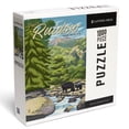 thumbnail image 1 of Lantern Press 1000 Piece Jigsaw Puzzle, Ruidoso, New Mexico, Black Bears and Stream, 1 of 5