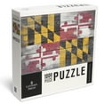 thumbnail image 1 of Lantern Press 1000 Piece Jigsaw Puzzle, Rustic Maryland State Flag, 1 of 5