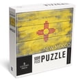 thumbnail image 1 of Lantern Press 1000 Piece Jigsaw Puzzle, Rustic New Mexico State Flag, 1 of 5