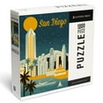 thumbnail image 1 of Lantern Press 1000 Piece Jigsaw Puzzle, San Diego, California, Retro Skyline Series, 1 of 5