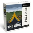 thumbnail image 1 of Lantern Press 1000 Piece Jigsaw Puzzle, Utah, Off the Grid, Tent, Vector, 1 of 5