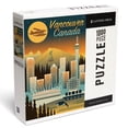 thumbnail image 1 of Lantern Press 1000 Piece Jigsaw Puzzle, Vancouver, Canada, Retro Skyline Chromatic Series, 1 of 5