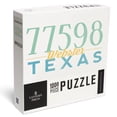thumbnail image 1 of Lantern Press 1000 Piece Jigsaw Puzzle, Webster, Texas, Local Zip Code, 1 of 5