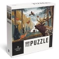 thumbnail image 1 of Lantern Press 1000 Piece Jigsaw Puzzle, Wildlife Utopia, Forest, 1 of 5