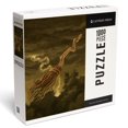 thumbnail image 1 of Lantern Press 1000 Piece Jigsaw Puzzle, Witch's Broom, Halloween Oil Painting, 1 of 5