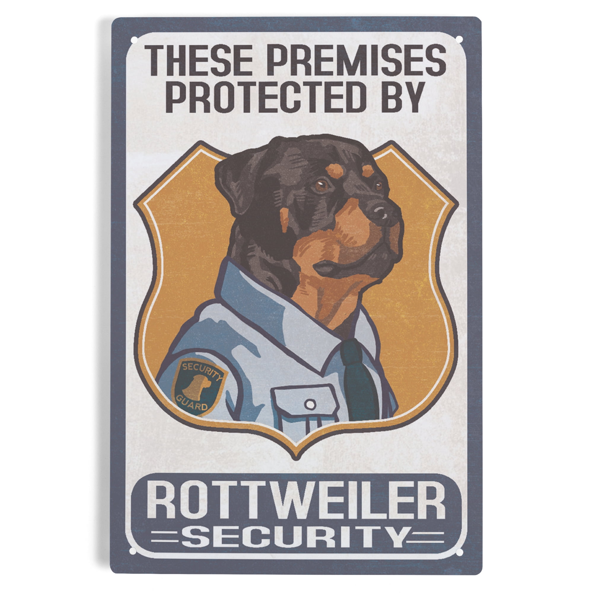 Rottweiler Security, Dog Sign