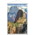 thumbnail image 1 of Lantern Press - Zion National Park, Utah, Angels Landing Wall Poster with Magnetic Frame, 22.375" x 34", 1 of 5