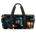 thumbnail image 1 of Lantern Sports Bag, Gym Bag, Weekender Bag, Luggage Bag, Size 17.7 Inches. Interior Zipper Pocket. Large Capacity., 1 of 6