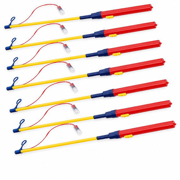 Stick Point Up Lantern Stick, 8PCS LED Lantern Pole with Hook for Festival Party Deco ...