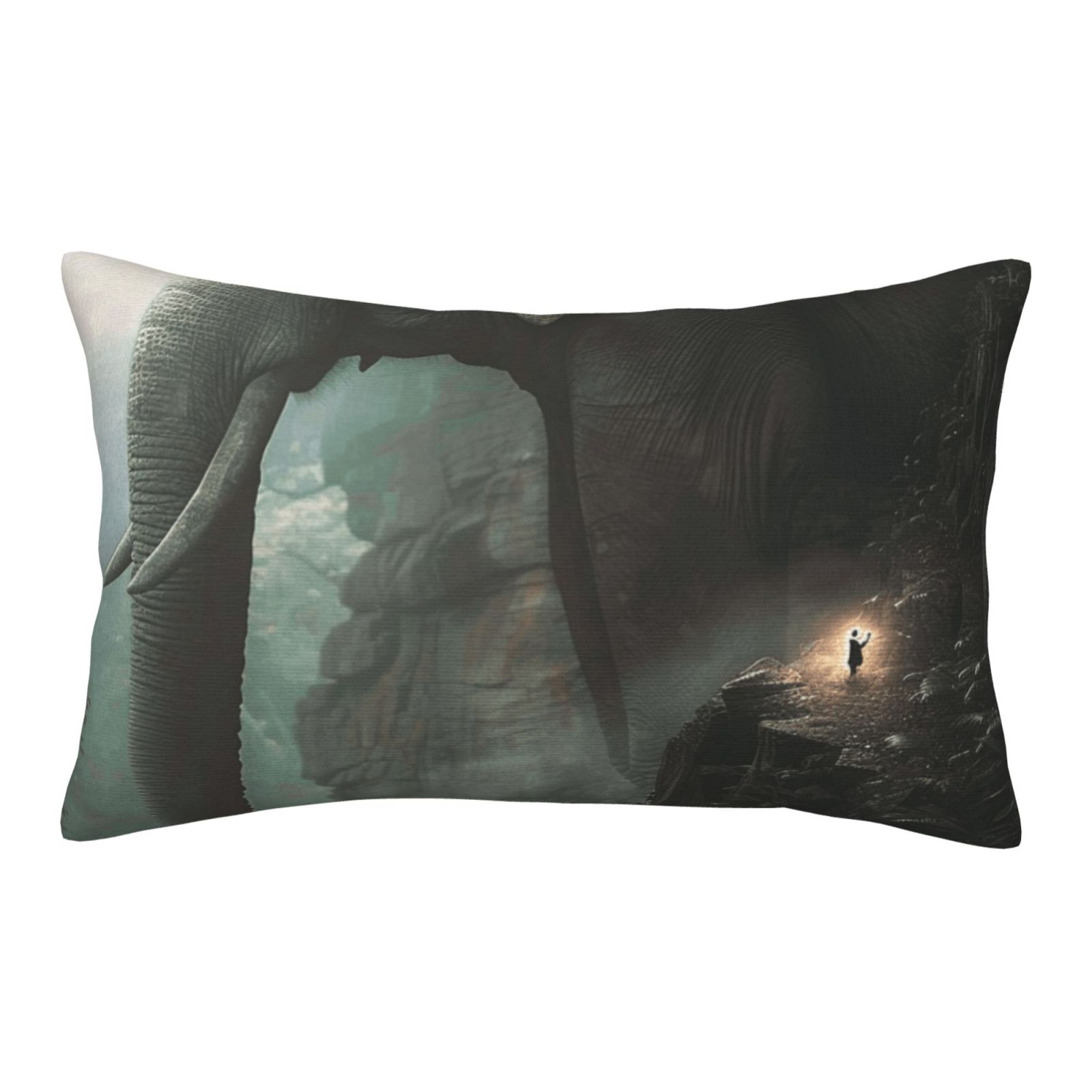 Lantern fantasy animals Waist pillow case Decorative large pillow case