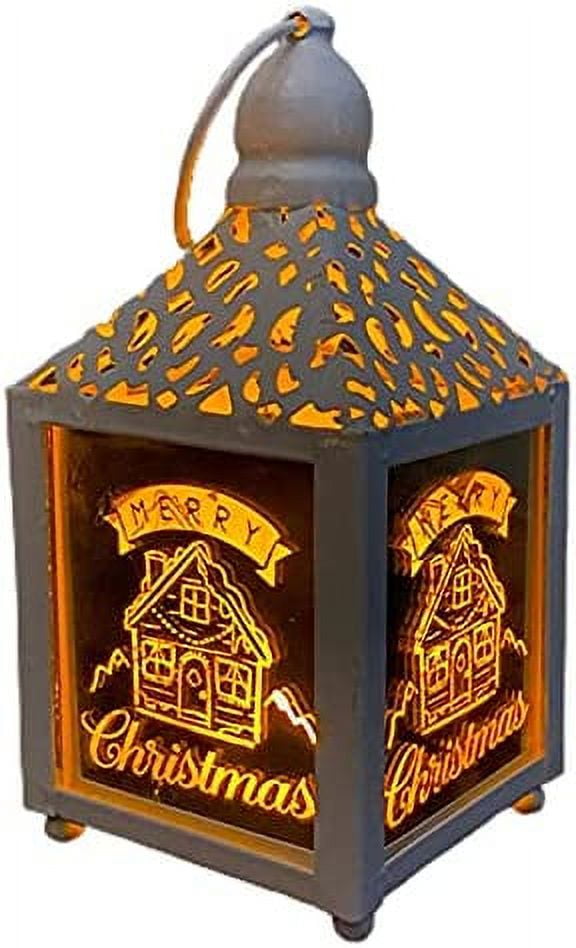 Lantern for Outdoor Indoor Hanging Christmas Day Decorations Lanterns