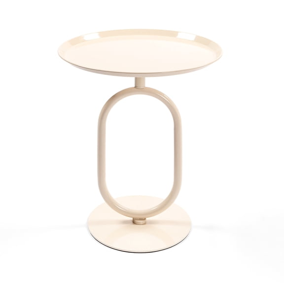 Lantern-shaped Metal Side Table | Used as Beverage Table in Home | Metal Treated for Longevity | Has Perfect Height for Use