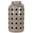 thumbnail image 1 of Lantern with Metal Handle in Gloss Tan, 1 of 4