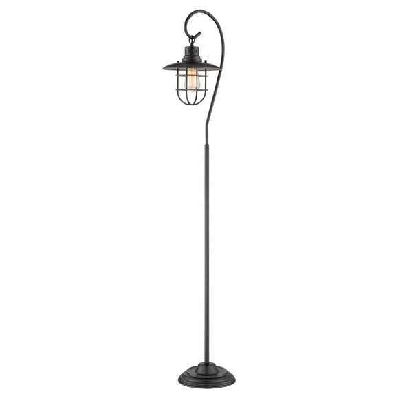 Lanterna II Floor Lamp in Dark Bronze Color