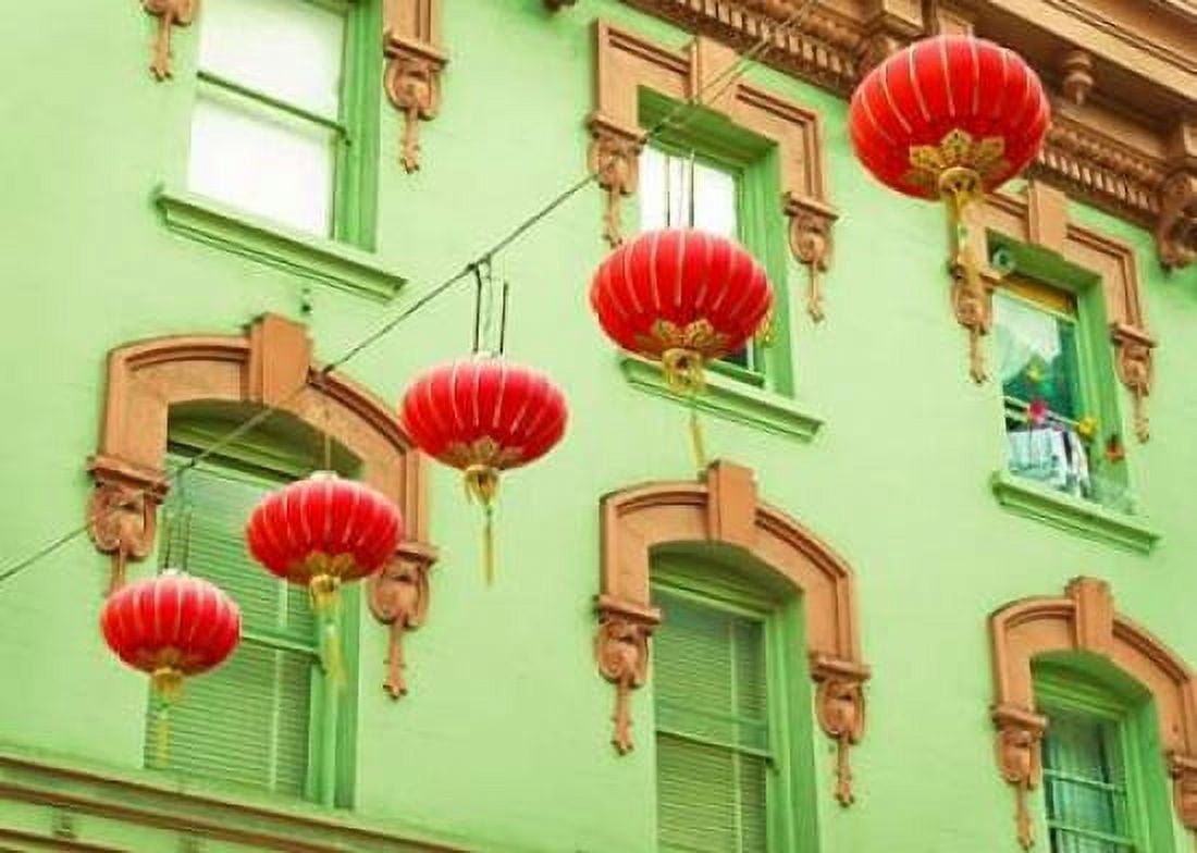 Lanterns In The Wind Canvas Art - Sonja Quintero (20 x 28)