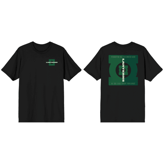 Lanterns TV Series Icons Front Back Graphic Tee for Men-Large - Walmart.com