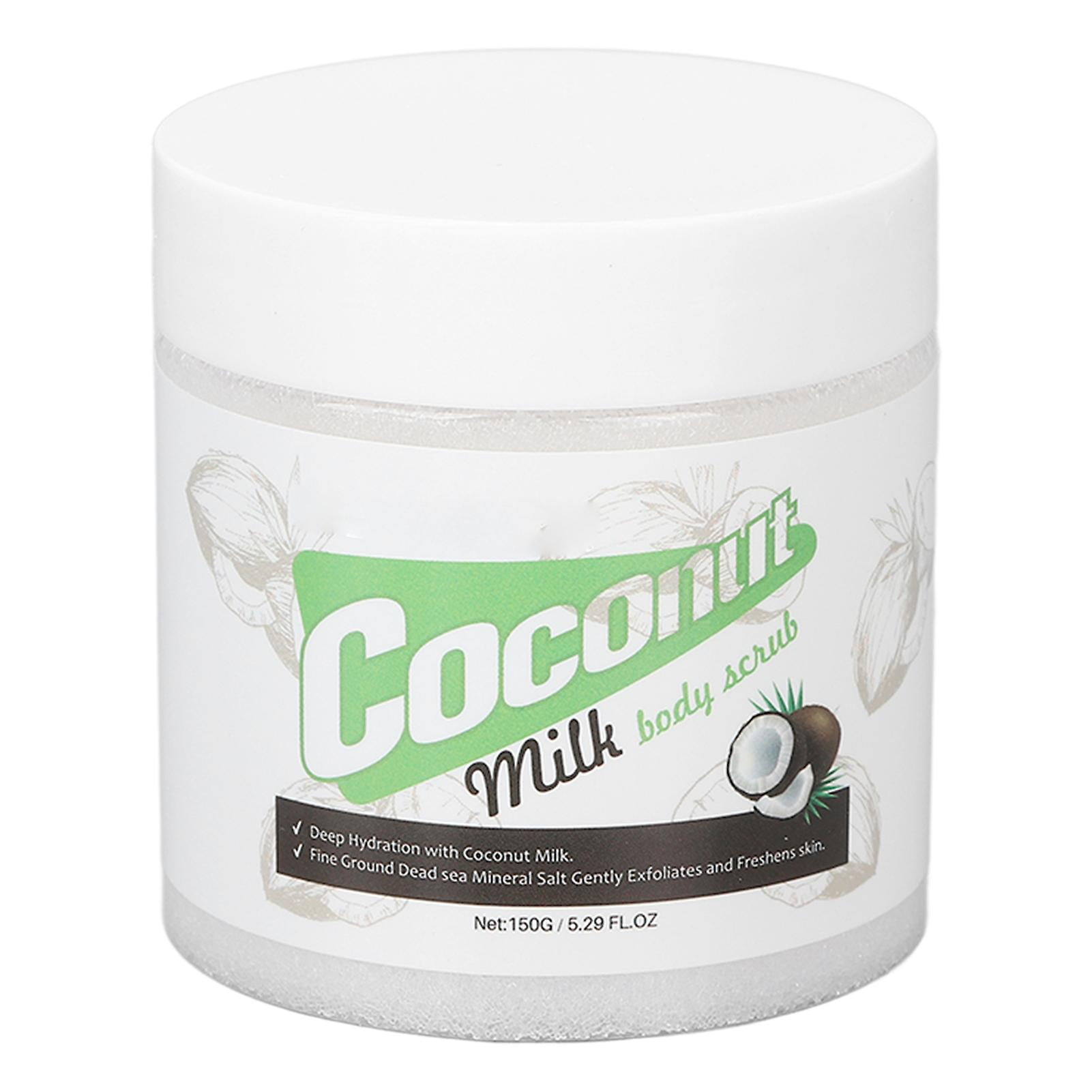 Lanthome Body Exfoliating Scrub Natural Coconut Milk Body Massage Cream