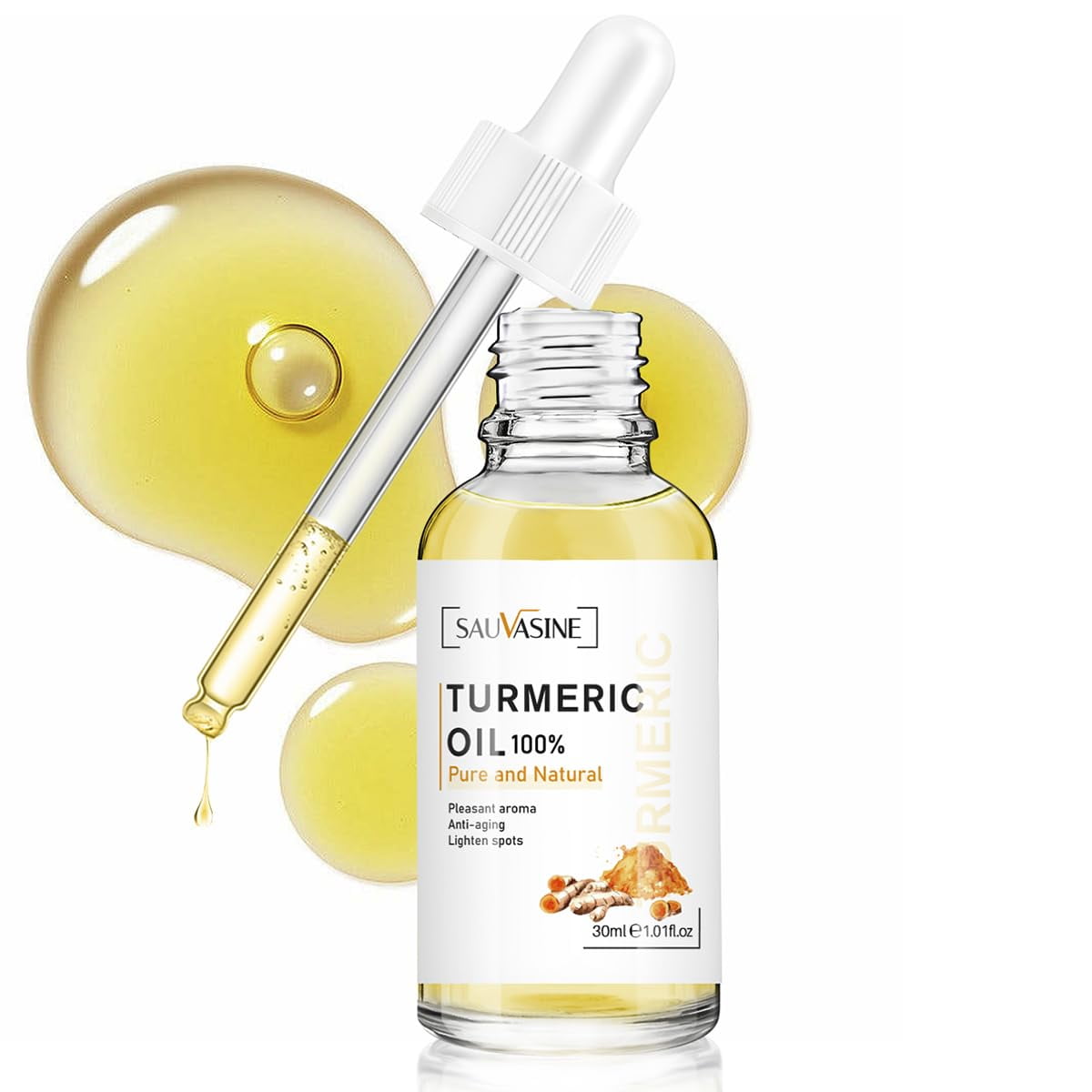 Lanthome Turmeric Oil for Dark Spot on Face, Turmeric Face Oil Moisturizing, Rejuvenating