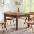 thumbnail image 1 of Fnova 40" Executive Desk, Dining Table for 4 People, Modern Farmhouse Wooden Kitchen Table, Large Office Computer Desk for Home Office (Chairs Not Included), 1 of 11