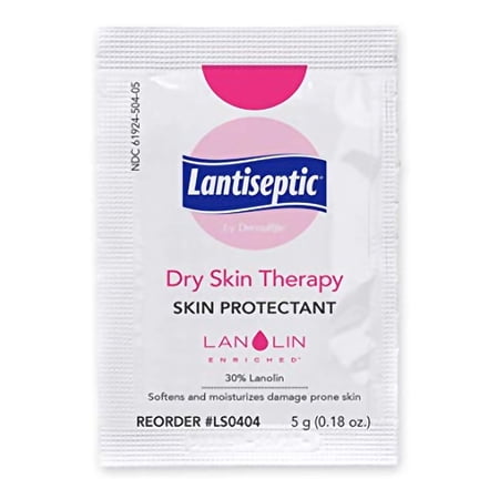 Lantiseptic Lanolin Scent Skin Protectant Cream 5 Gram Individual Packet LS0404 144 Ct