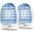 thumbnail image 1 of Lantu Bug Zapper Indoor, Electronic Fly Trap Insect Killer, Mosquitoes Killer Mosquito Zapper with Blue Lights for Living Room, Home, Kitchen, Bedroom, Office(2 Packs), 1 of 5