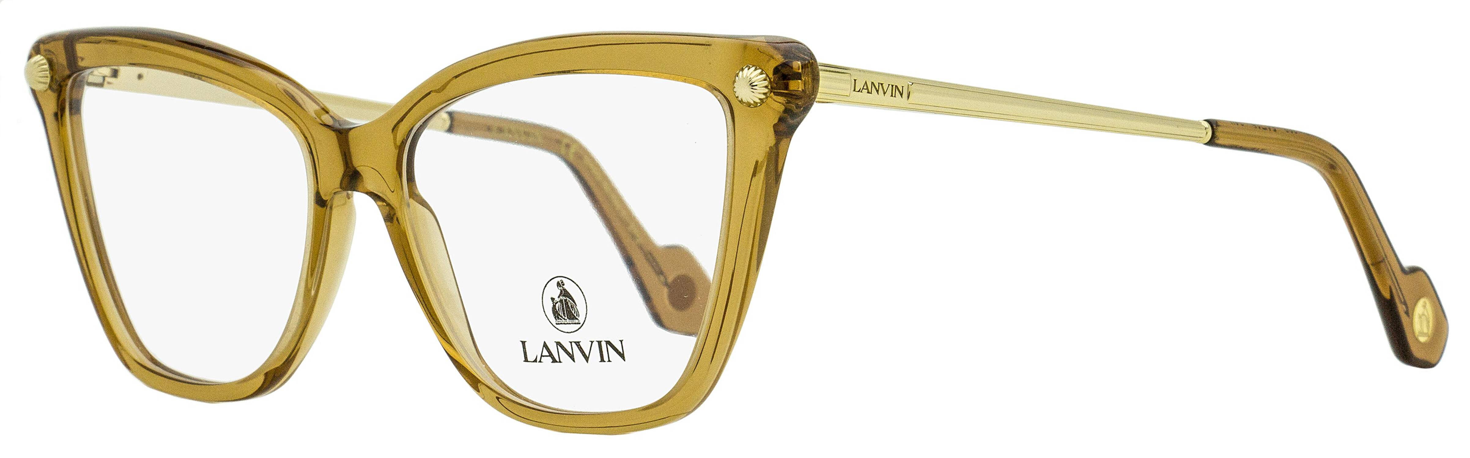 Lanvin Butterfly Eyeglasses LNV2622 208 Caramel/Gold 54mm  display picture 1