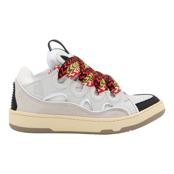 Lanvin Chunky White Sneakers Neutrals (Women's)