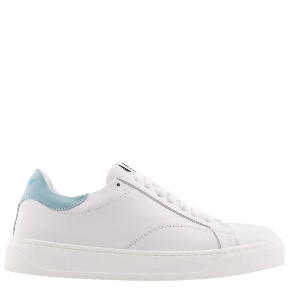 Lanvin DDB0 Leather Low-Top Sneakers, Brand Size 35 ( US Size 4 )
