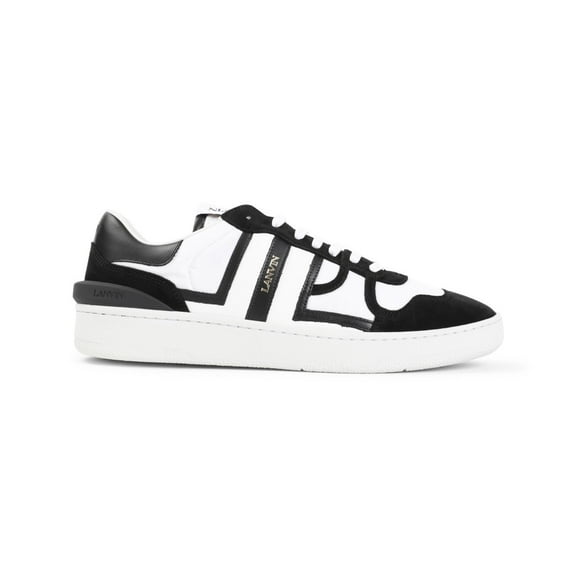 Lanvin Black And White Lanvin Sneakers With Suede Accents Black (Women's)