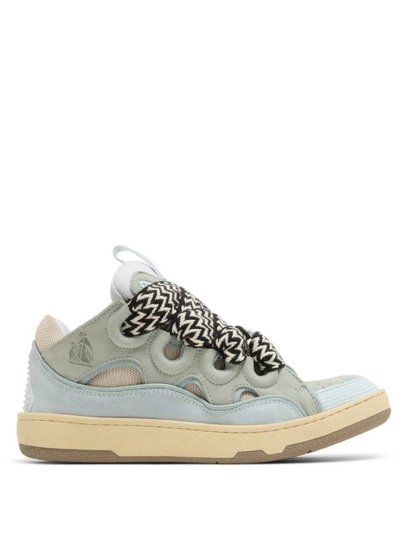 Pale Blue Curb Sneakers, Brand Size 35 ( US Size 4 )