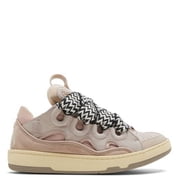 Lanvin Pale Pink Curb Sneakers, Brand Size 35  US Size 4