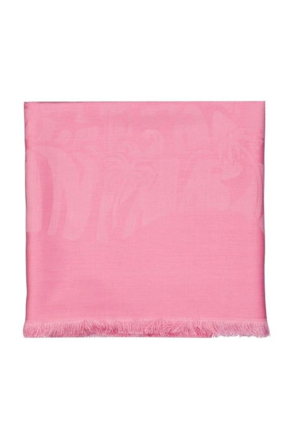 Women's Silk And Wool Scarf Pink