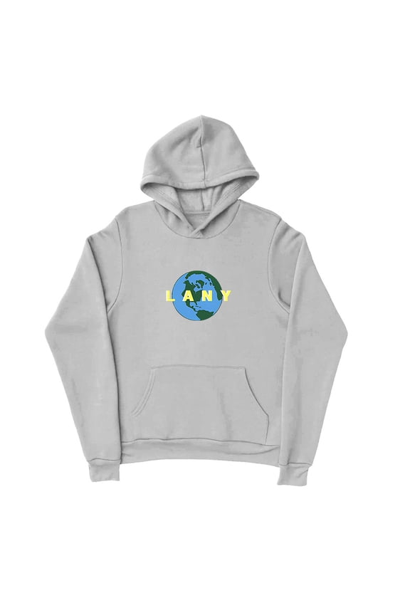 Lany Merch Hoodie Earth Logo Merch Long Sleeve Pullover